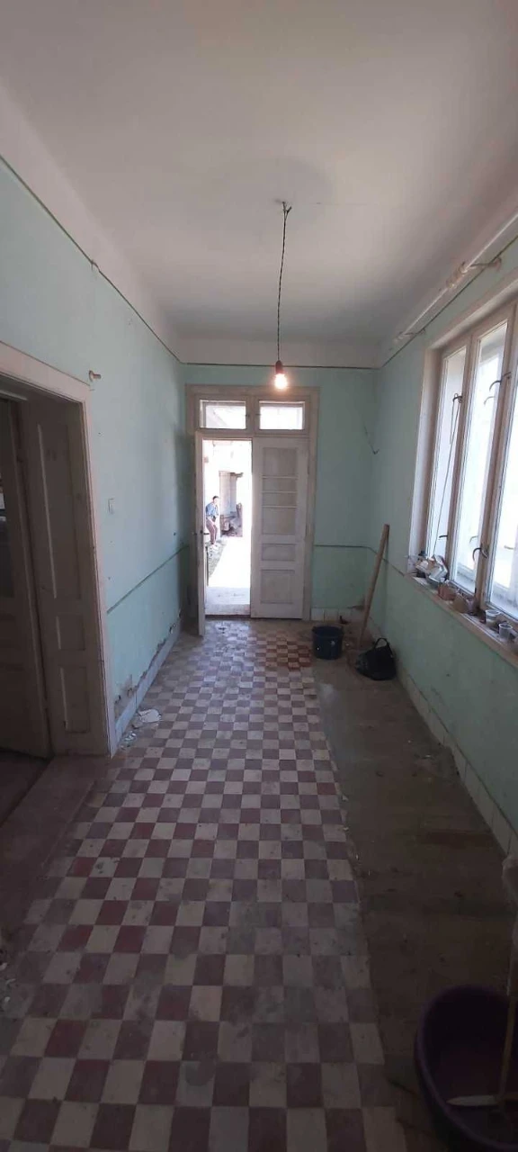 House under renovation under American standard