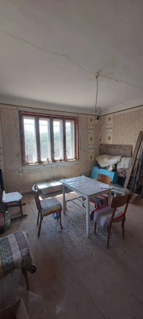 House under renovation under American standard