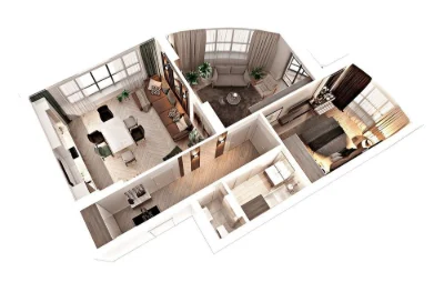 Продам ВИДОВУЮ 3к. кв. 87м2, ЖК Aria, бул. Миколи Міхновсько