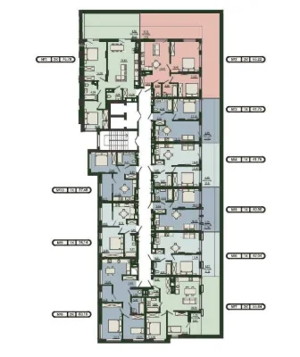 Продаж 1-кімнатної квартири 42 м² в ЖК PLUS бізнес-класу на вул. С
