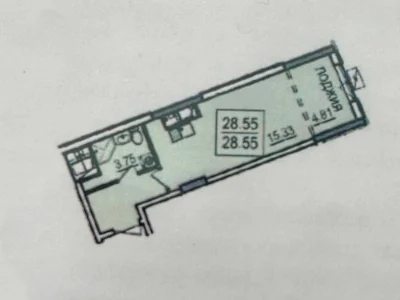 1 bedroom apartment, new house on Fontana she-01