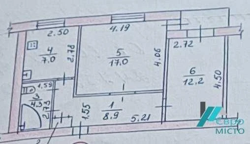 Продам 2-кімнатну квартиру з меблями, вул. Портова