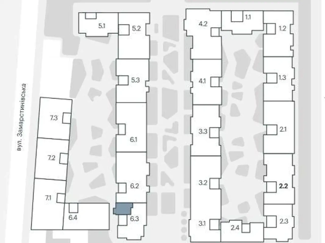 Sale of a 1-bedroom apartment 47.12 sq m, 2nd floor.