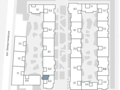 Sale of a 1-bedroom apartment 47.12 sq m, 2nd floor.