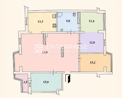 Продаж 4-кімнатна квартири, вул. В. Стуса, метро "Житомирська", Святошин