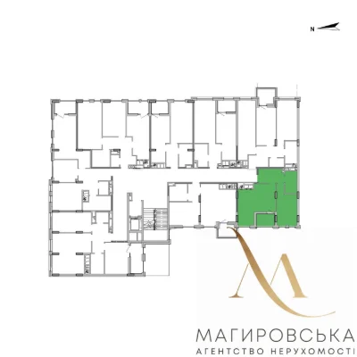 Sale of 1-bedroom apartment in the "Father" residential complex