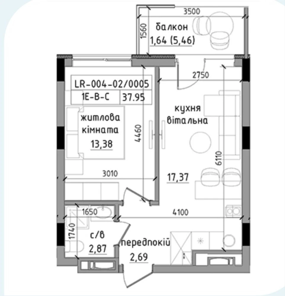 Apartments for sale in the center of Uzhgorod from developer, without