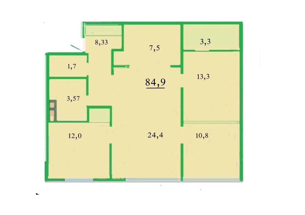 Продаж 3 кімн квартири ЖК Лико-Град Киев, Юлии Здановской ул
