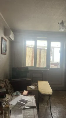 Selling a 2-room apartment near Industrialnaya metro station.
