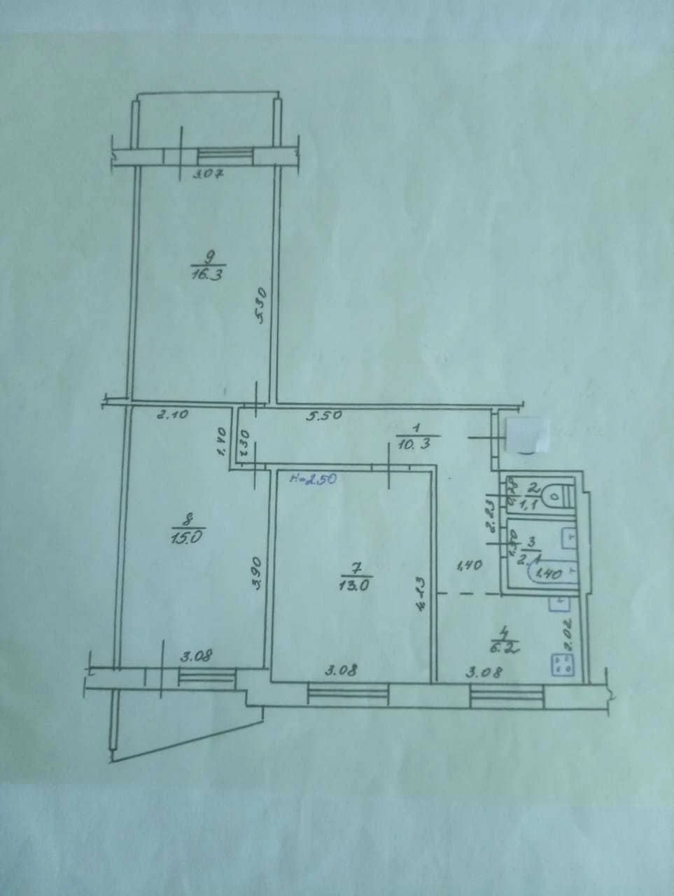 Продажа 3-кімнатной квартиры на Одесской