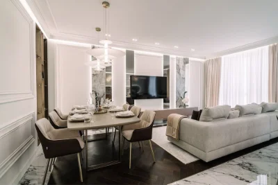 Sale of a designer 4-room apartment. Taxes included.