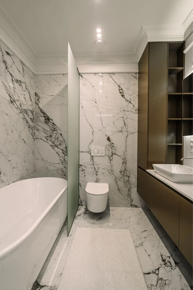 Sale of a designer 4-room apartment. Taxes included.