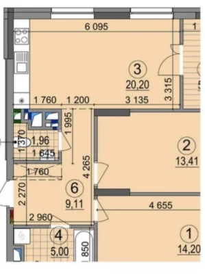 Продажа квартиры в ЖК Варшавский 4