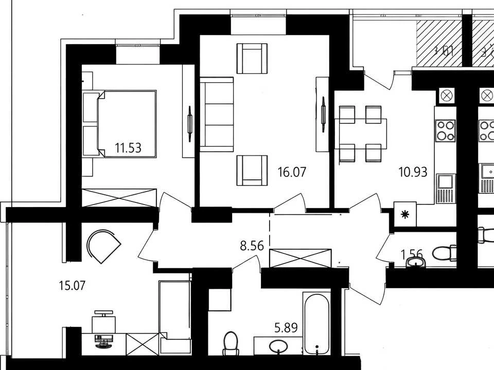Apartment. Hmelnitsky, Podhirna st.