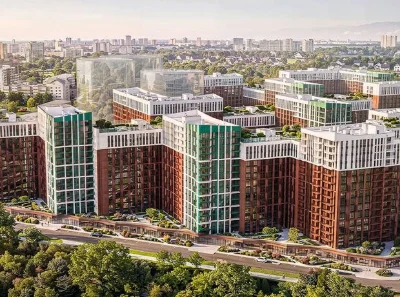 Apartment for Sale: 49 m² in Residence "Brooklyn", 12th floor of 14