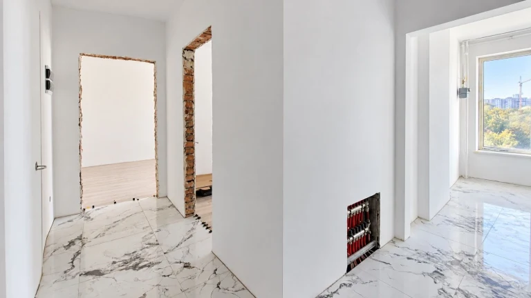 Two-bedroom apartment renovated