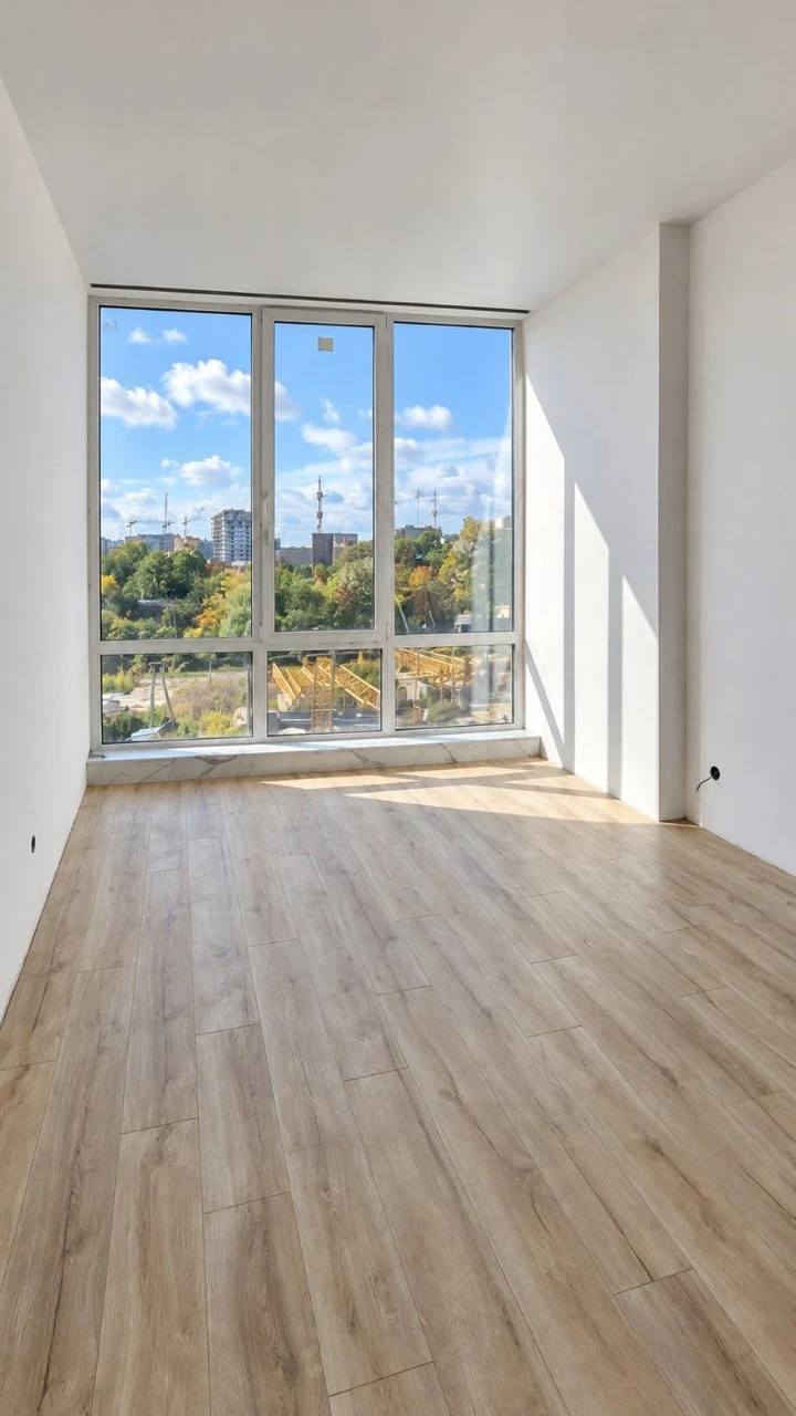 Two-bedroom apartment renovated