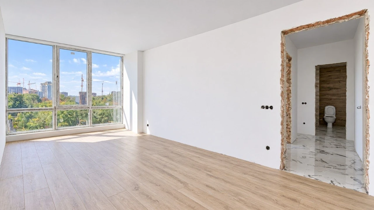 Two-bedroom apartment renovated