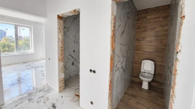 Two-bedroom apartment renovated