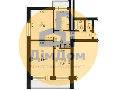 Apartment. Shvokhovychna Street, Kyiv