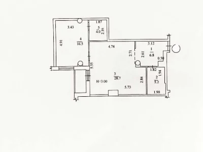 Apartment. Ota kara Yarosh Street
