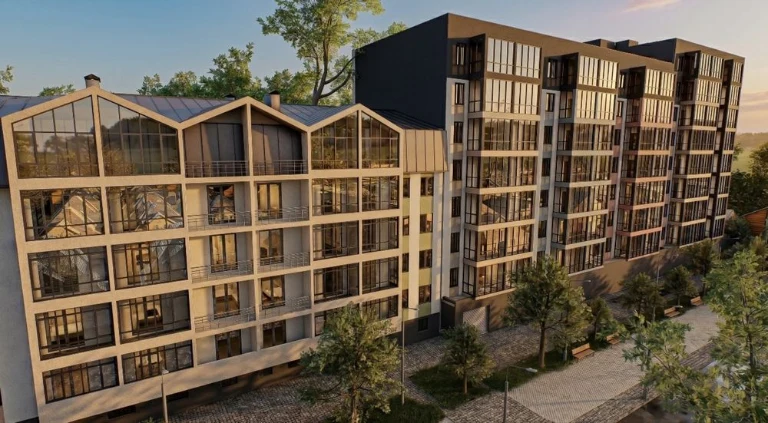 1-bedroom apartment with renovation. 10 minutes to the center.