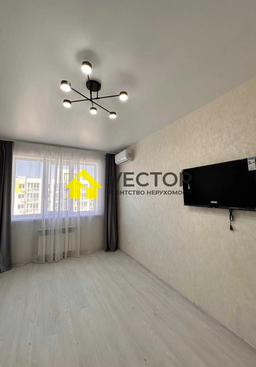 1-комнатная квартира 41 м² с ремонтом. Новостройка. Автономное отопление.
