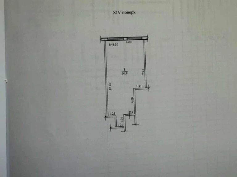 Apartment. Dnipro, Starokozatska st.