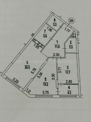 Продається 2-кімнатна квартира в ЖК "Great" (15-й/26-й поверх) -