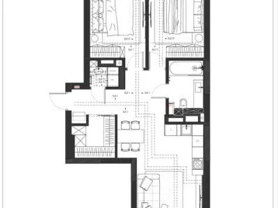 Apartment. Sholudenska St., Kyiv