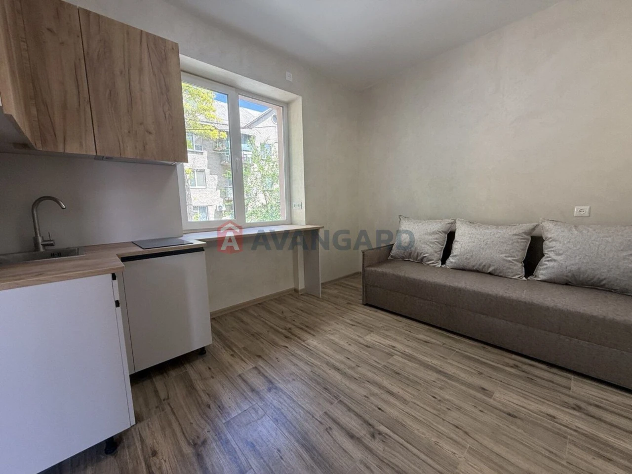 Studio apartment with renovation, Dunayevsk Street