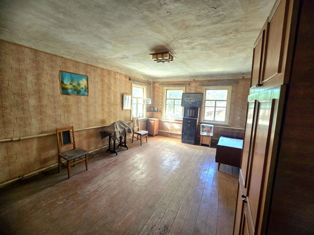 House in Хорошево / Zhikhory, 63m2 with combined heating and a yard