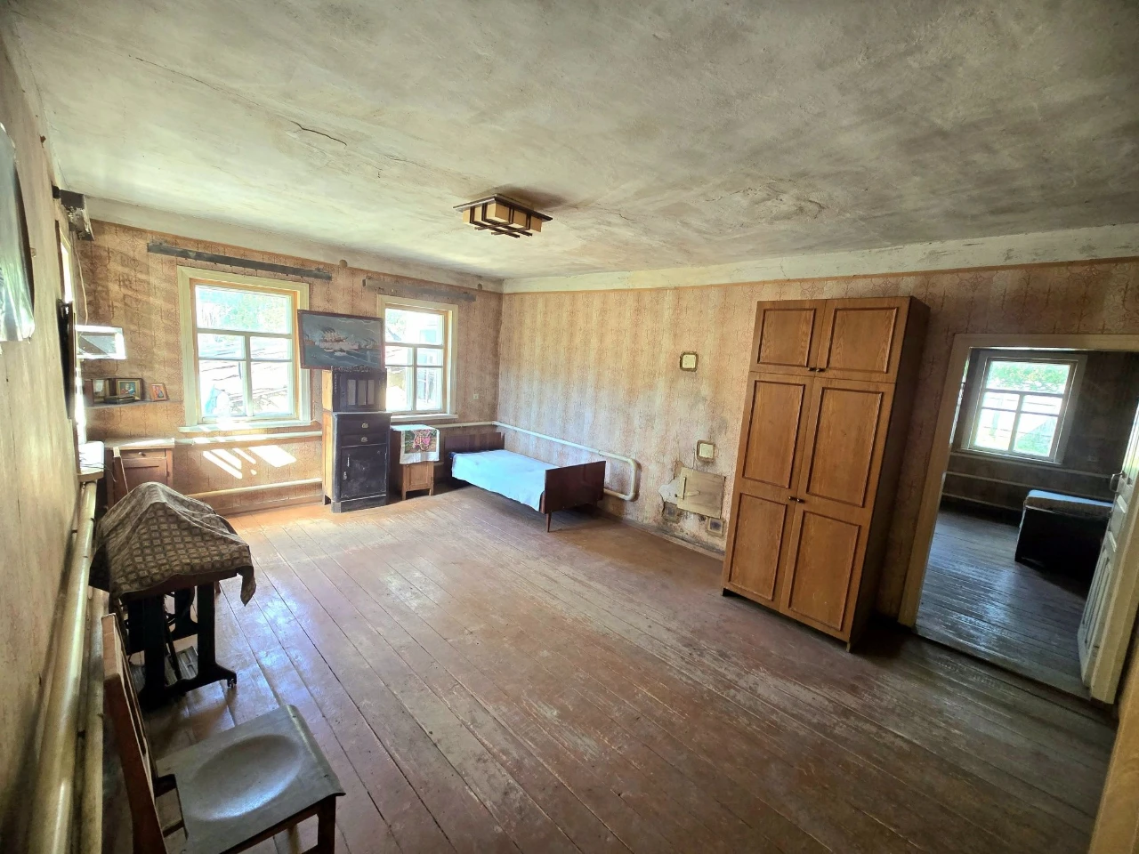 House in Хорошево / Zhikhory, 63m2 with combined heating and a yard