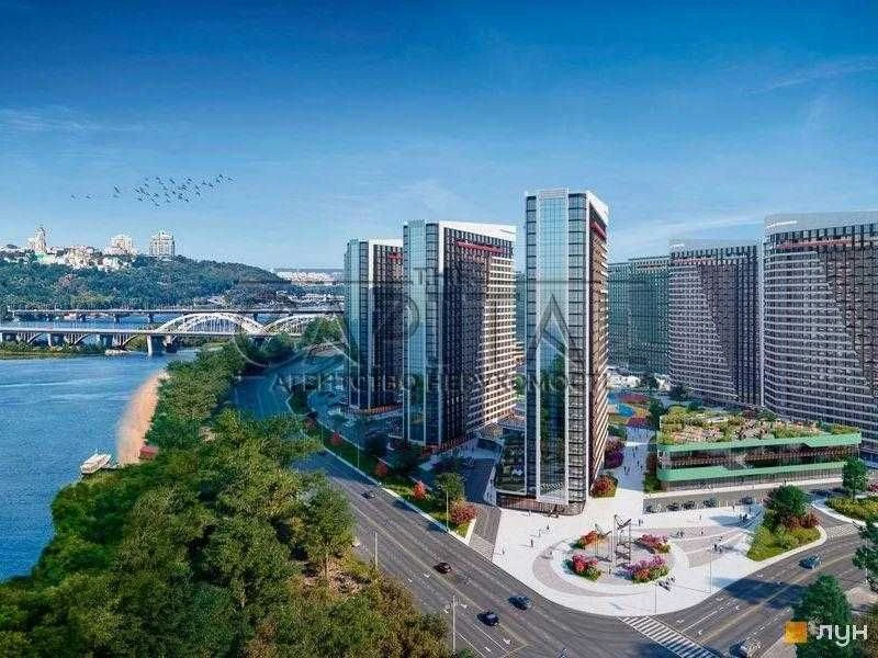 Самая низкая цена! Продается квартира в ЖК Грейт, 100 м2, на Дніпровській набережній