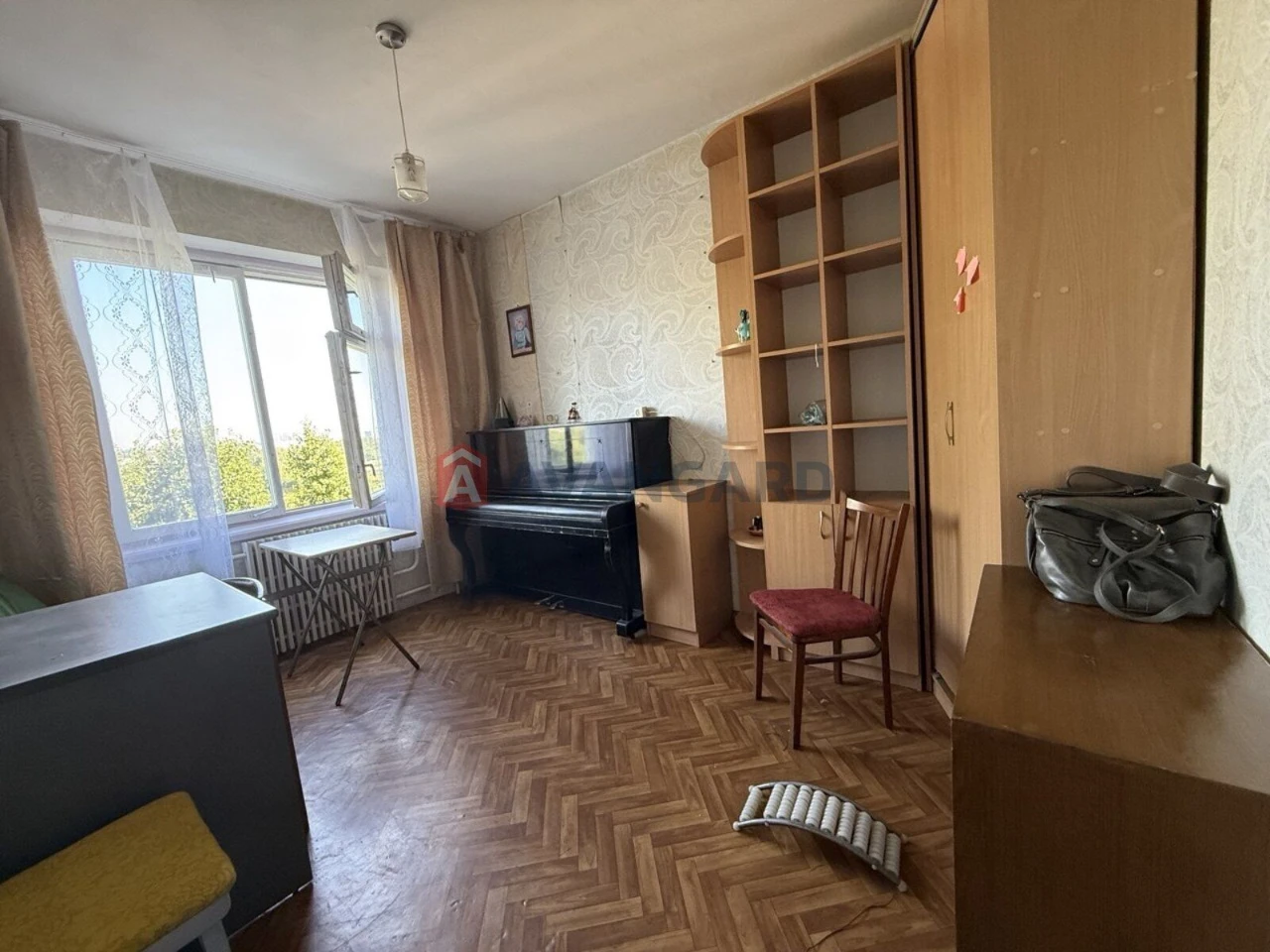 3-к квартира с видом на Днепр и парк  яхт клуба Сич