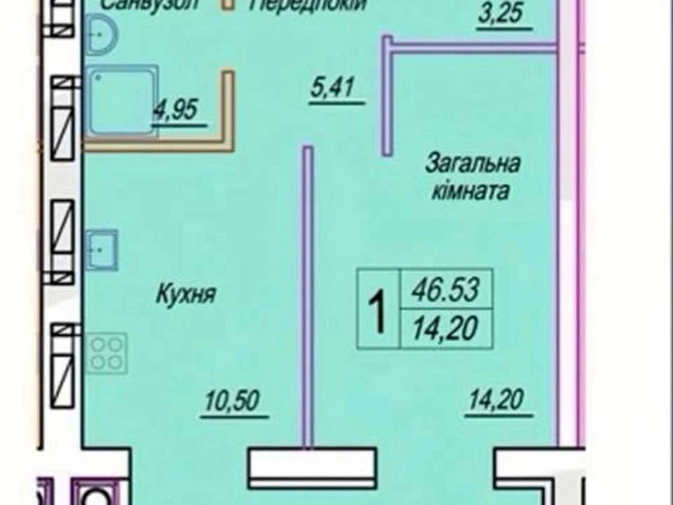Apartment. Mikhail Grushevsky Street, Zhytomyr