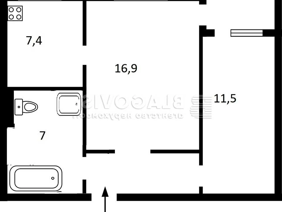 Apartment. Strategichne shose, Kyiv