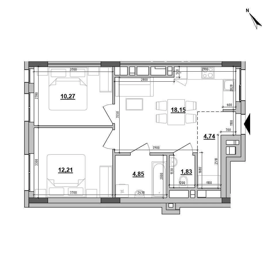 For Sale: 2-bedroom apartment. BigBen Residence. No Commission.