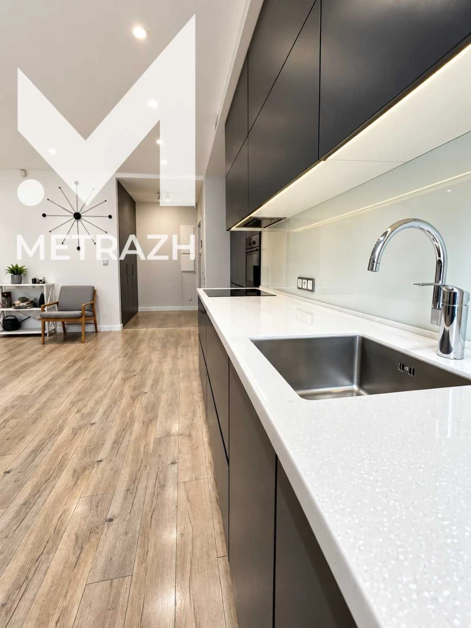 For sale 3-bedroom apartment in the Victory residential complex | Infrared warm floor | 2