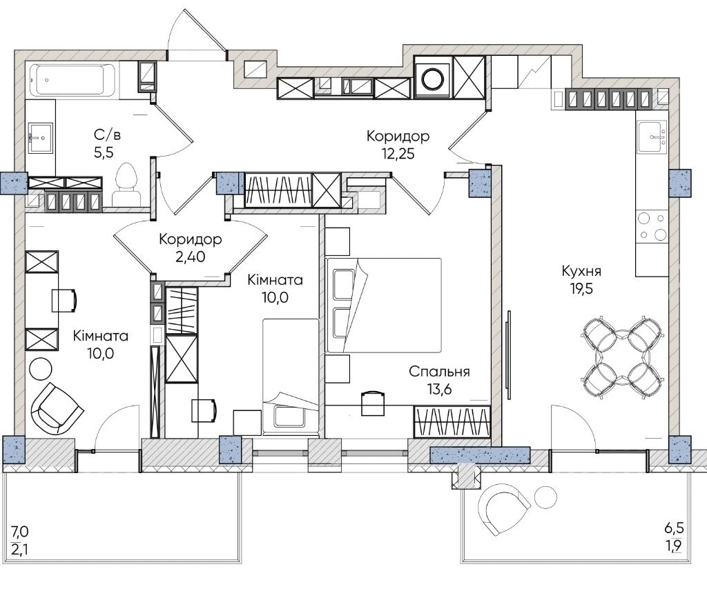 Selling apartment for $13,000 initially and for 36 months.