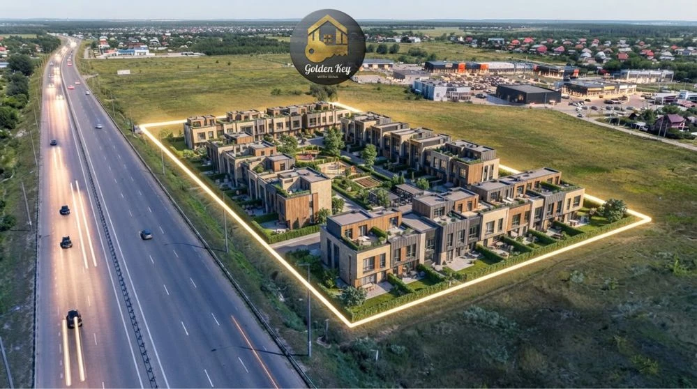 Продаж кутової ділянки 10 соток, під будівництво таунхаусів