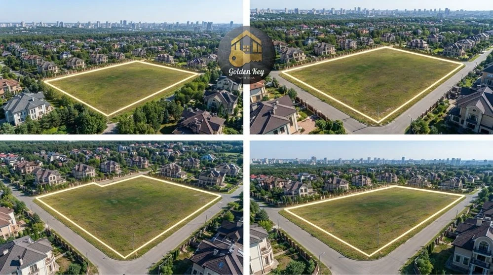 Продаж кутової ділянки 10 соток, під будівництво таунхаусів