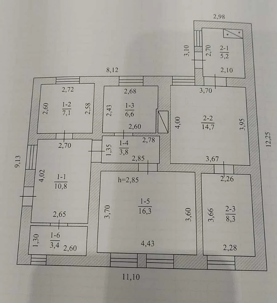 Продам будинок на 6 сотках вул.Байкальська (Юрія Єгорова)
