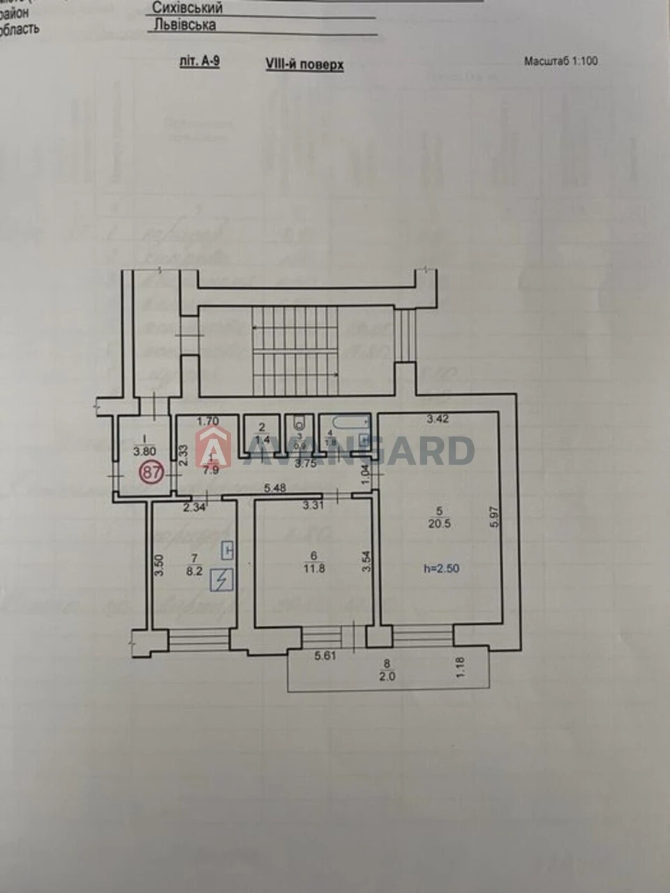 2-bedroom apartment in Syhov
