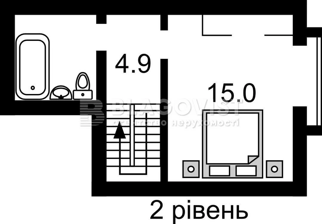 Sale of a 4-room apartment in Oasis residential complex, Volodymyr Avenue