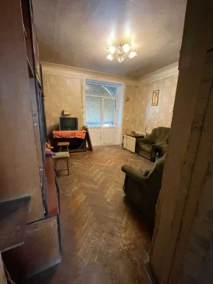 2m 2 apartment metro Kholodnaya Gora Stalinka Poltavsky Shlyakh є