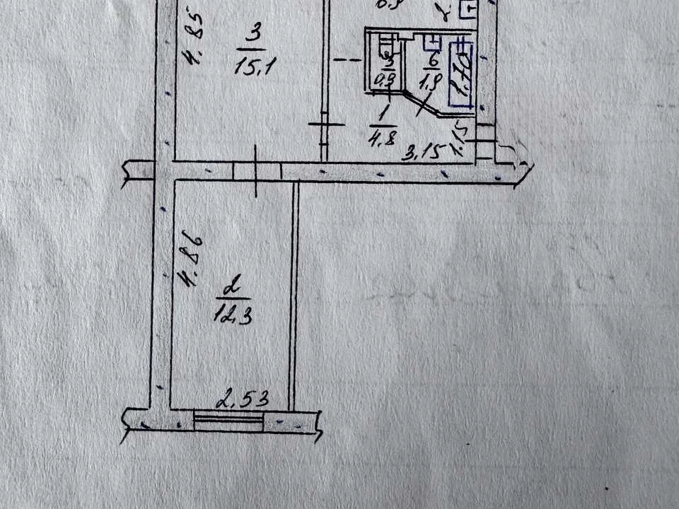 Apartment. Zaporizhzhia, Voiskbud Street