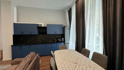 2-комн 68 м2 на первом этаже. Ремонт, мебель