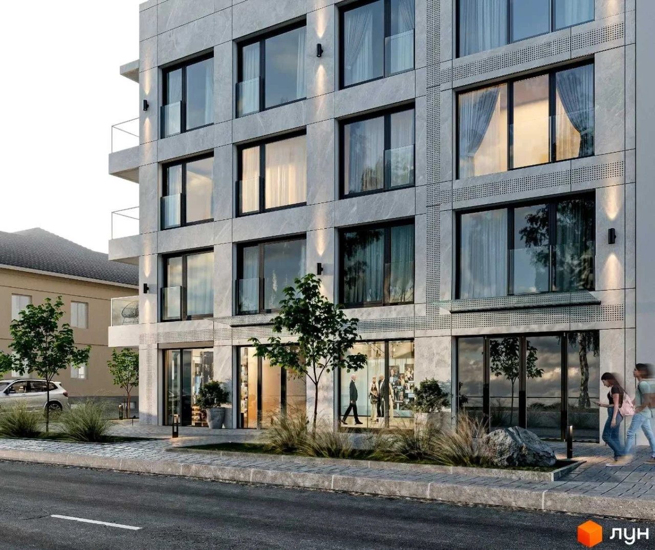 Premium apartment 160 m² with terrace and panoramic view of Lviv | Street