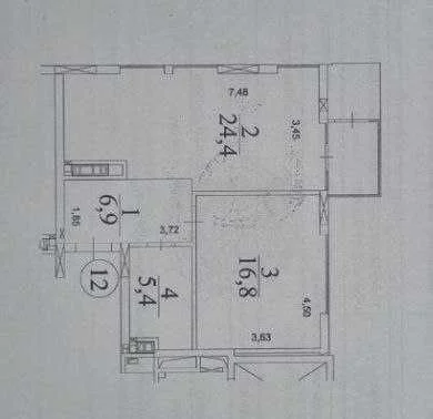 Euro 2-room. Illinsky residential complex. Poshtova Square. Price with taxes
